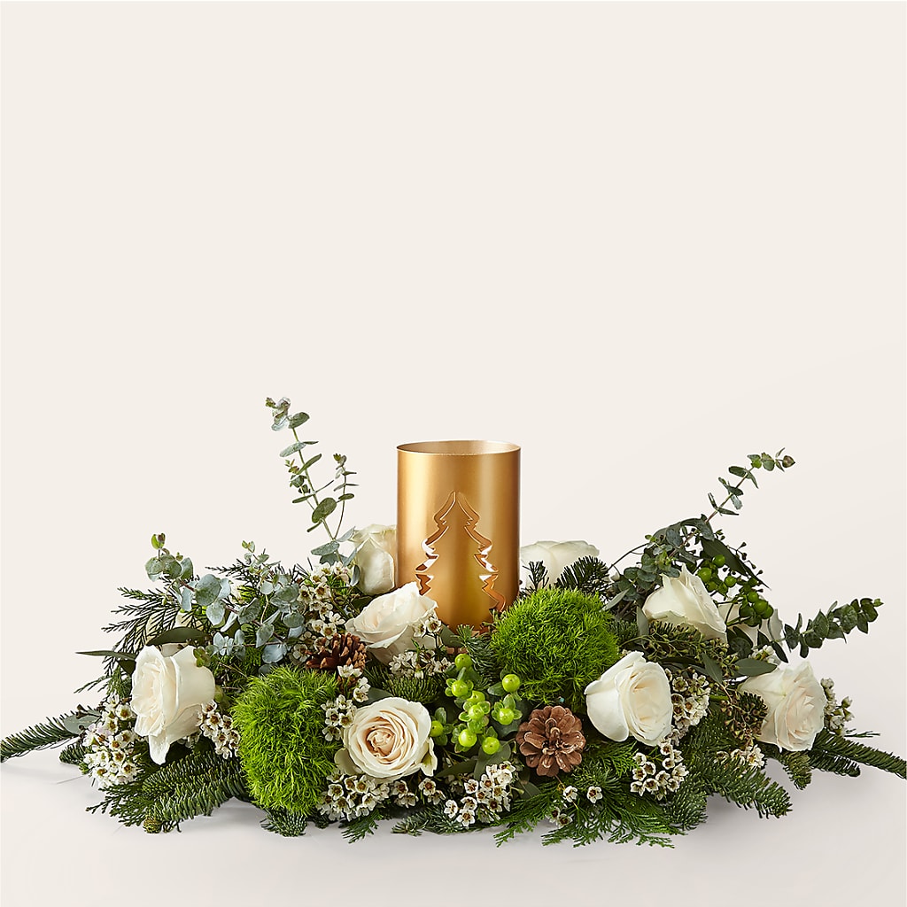 Chestnuts Roasting Centerpiece – Gcg Flowers, Cary NC