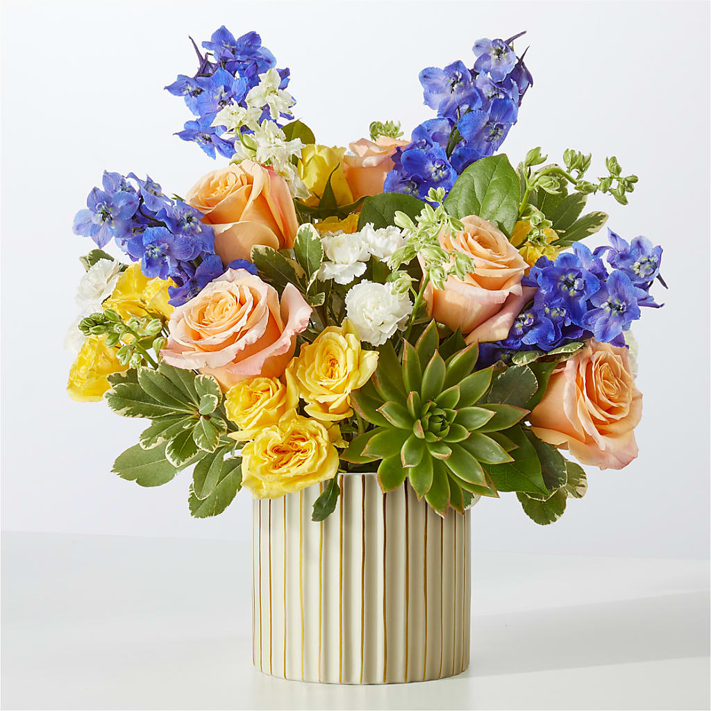 Cobalt Reverie Bouquet – Gcg Flowers, Cary NC