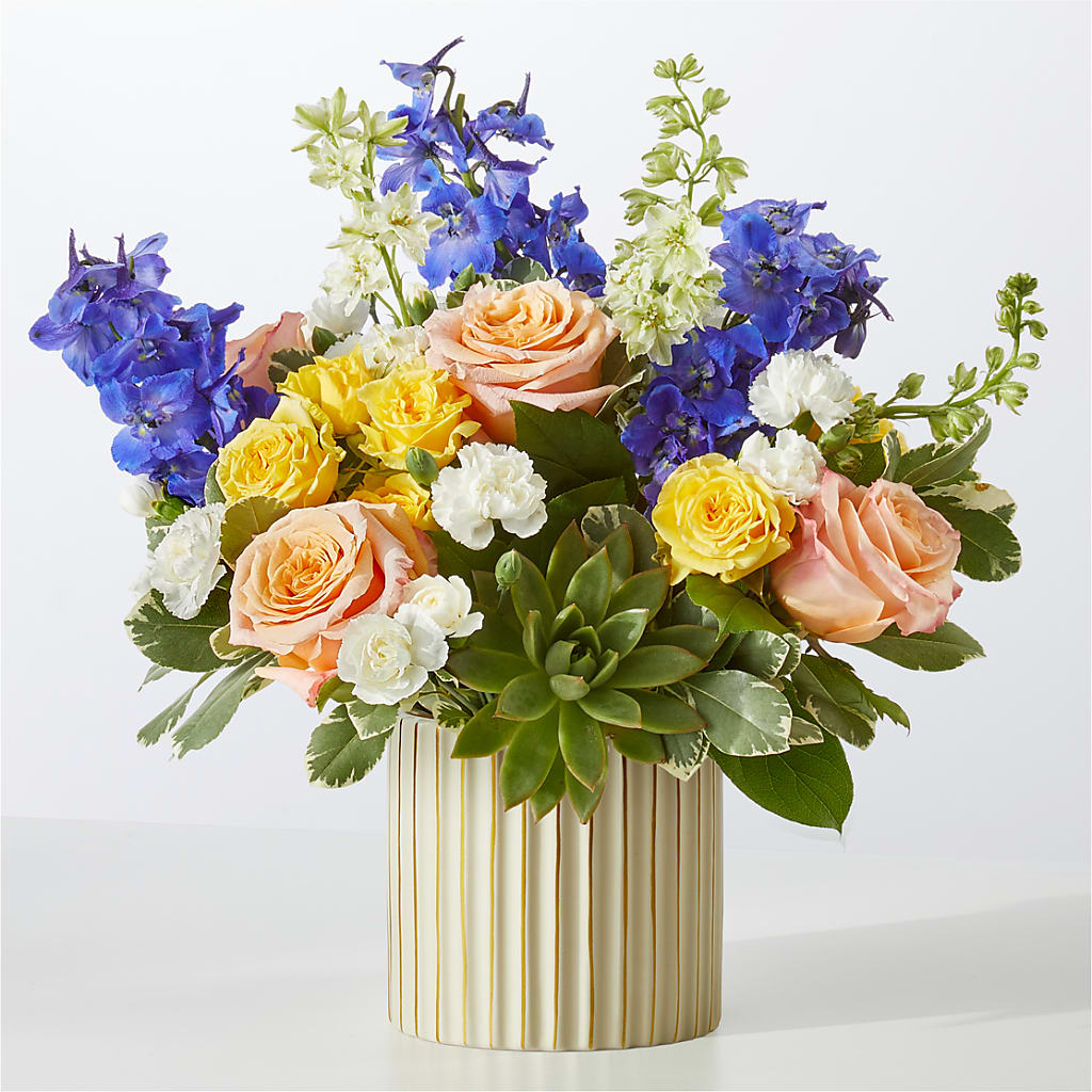 Cobalt Reverie Bouquet – Gcg Flowers, Cary NC