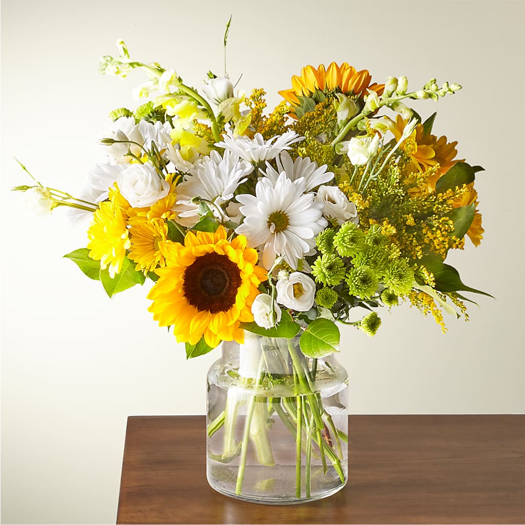 Hello Sunshine Bouquet – Gcg Flowers, Cary NC