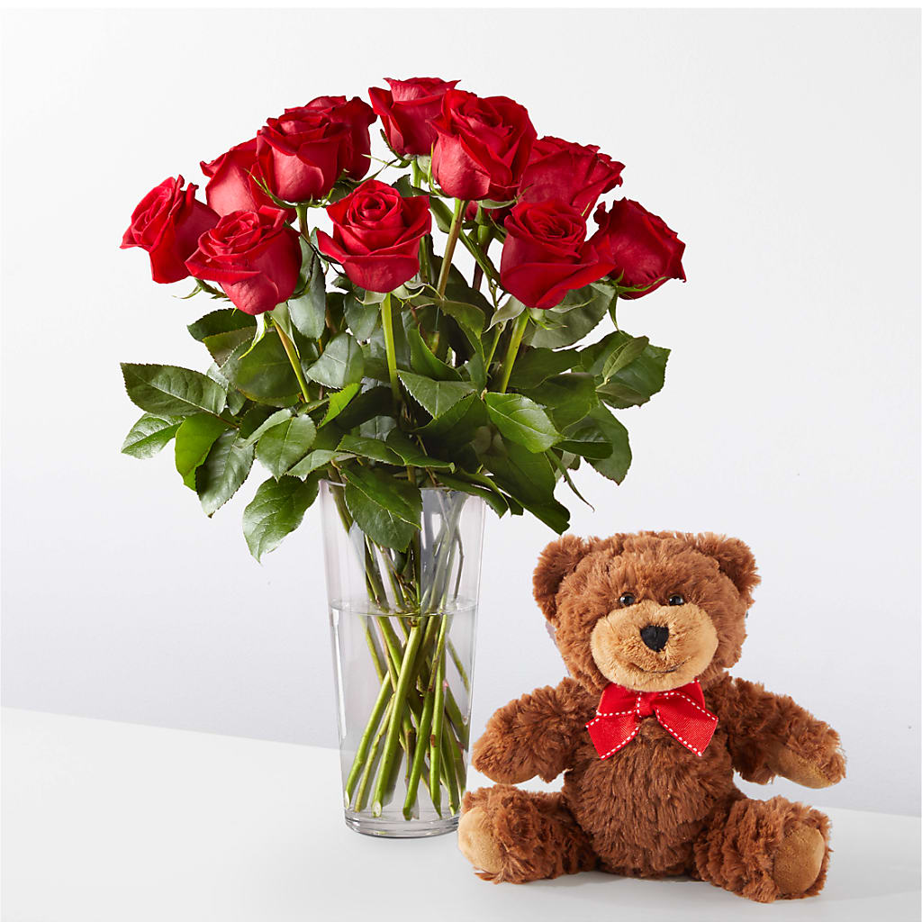 Romantic Long Stem Red Rose Bouquet Bundles – Gcg Flowers, Cary NC