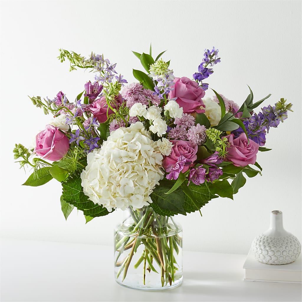 Violet Caress Bouquet – Gcg Flowers, Cary NC