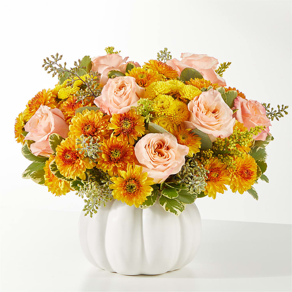 Peachy Pumpkin – Gcg Flowers, Cary NC