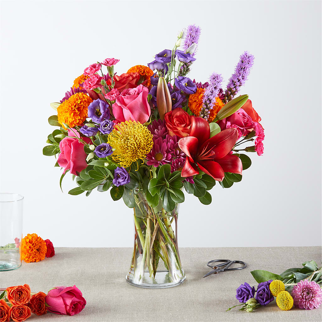 Feast of Color – A Florist Original – Gcg Flowers, Cary NC