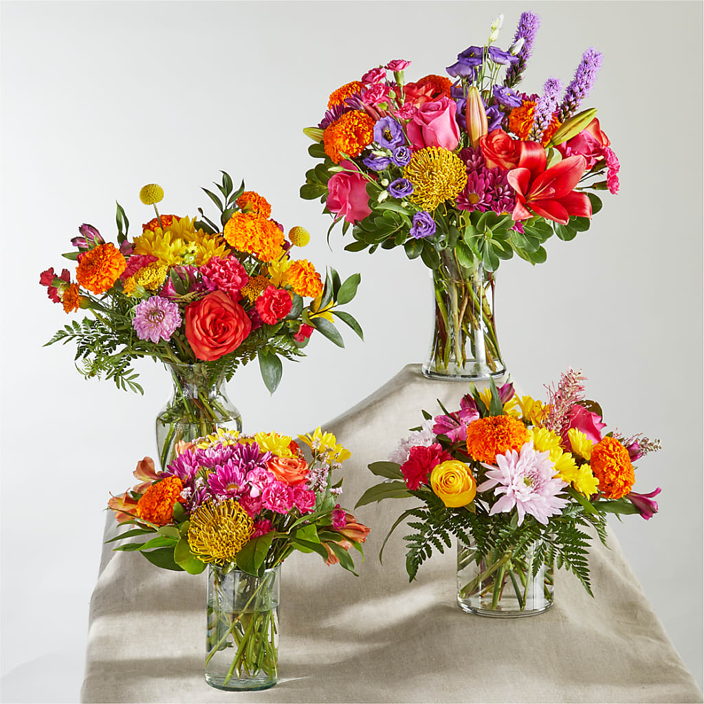 Feast of Color – A Florist Original – Gcg Flowers, Cary NC
