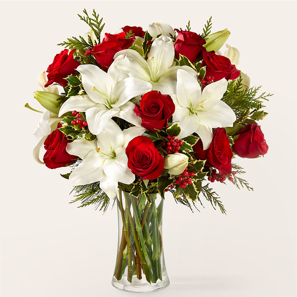 Sparkling Snowflakes Bouquet – Gcg Flowers, Cary NC