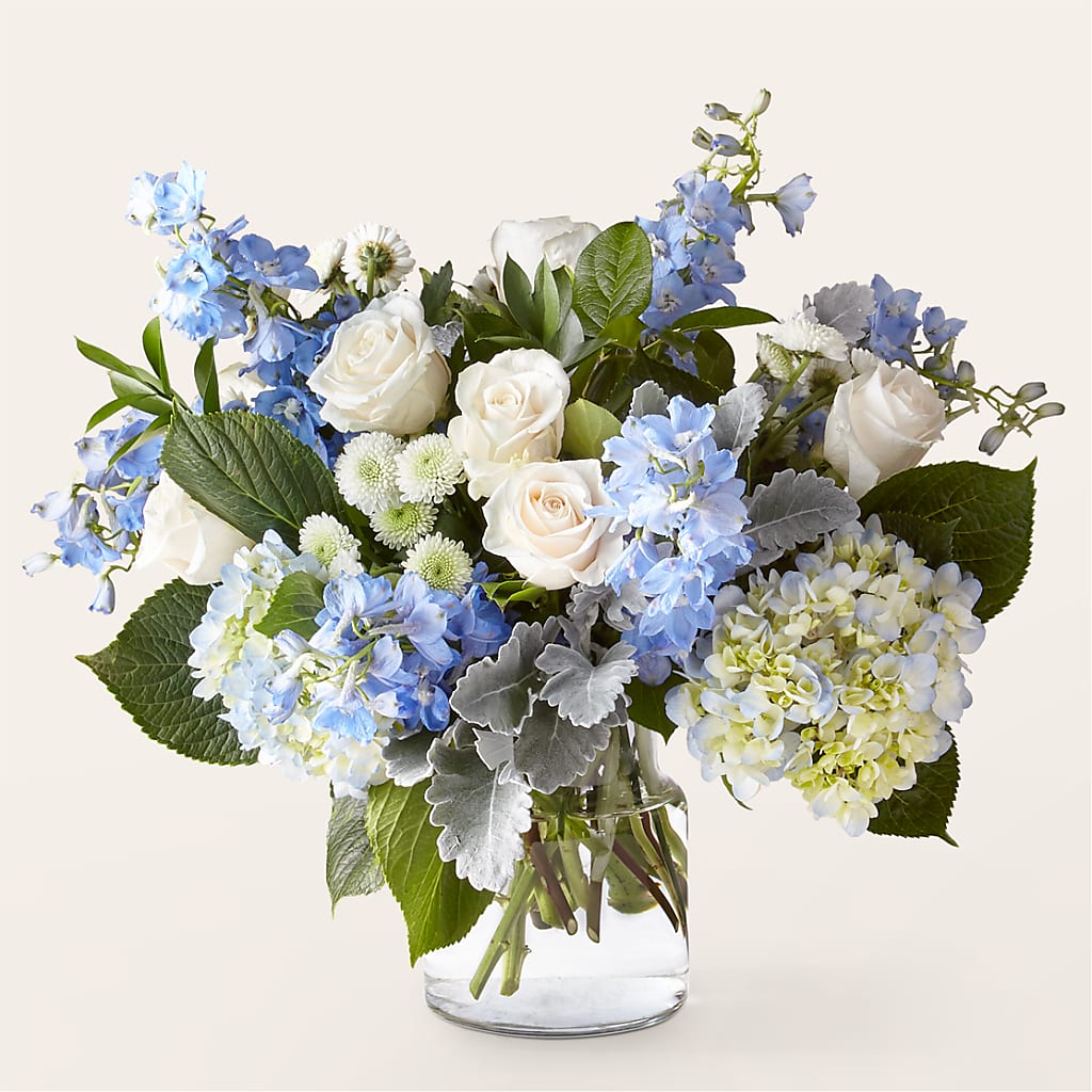 Clear Skies Bouquet – Gcg Flowers, Cary NC