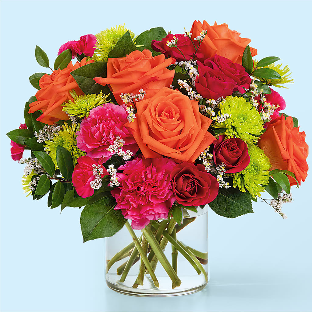 Colorful Carnival Bouquet – Gcg Flowers, Cary NC