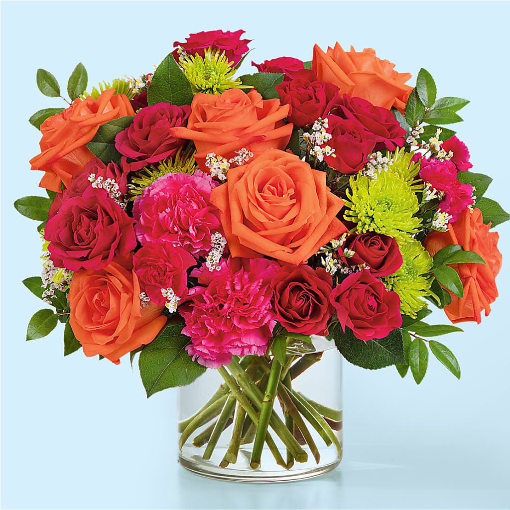 Colorful Carnival Bouquet – Gcg Flowers, Cary NC