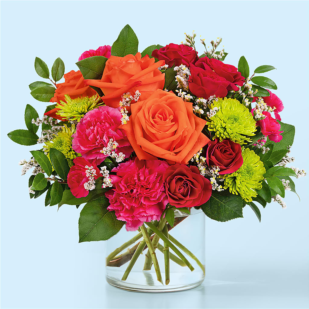 Colorful Carnival Bouquet – Gcg Flowers, Cary NC