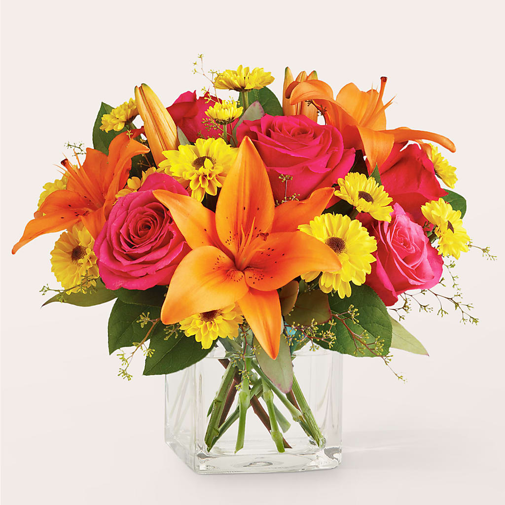 Neon Lights Bouquet – Gcg Flowers, Cary NC