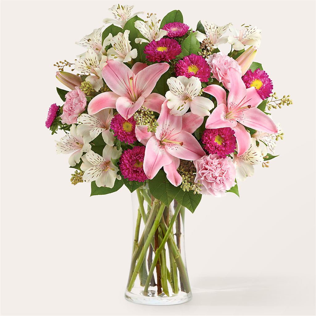 Feeling Fuchsia Bouquet – Gcg Flowers, Cary NC