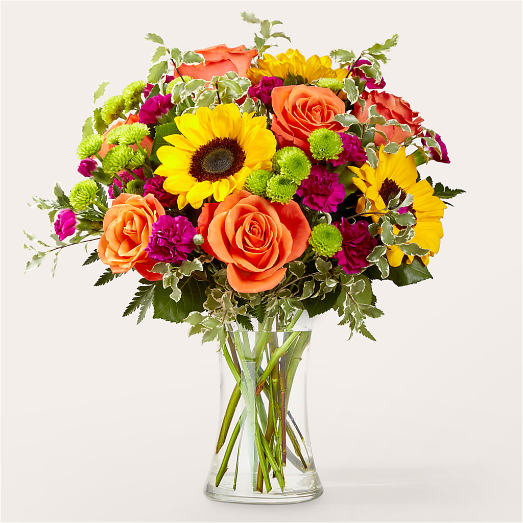 Warmth & Light Bouquet – Gcg Flowers, Cary NC