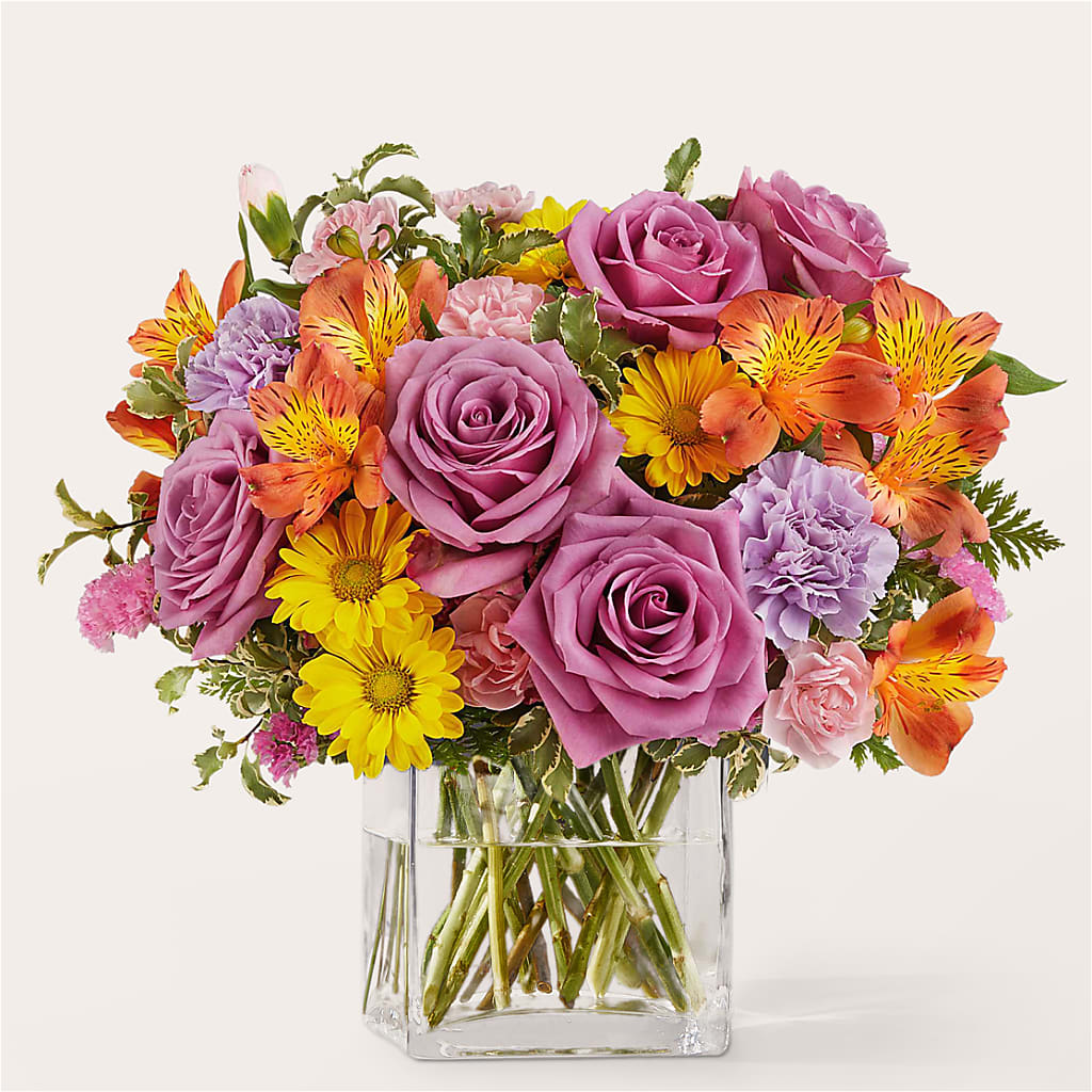 Shades of Happiness Bouquet – Gcg Flowers, Cary NC