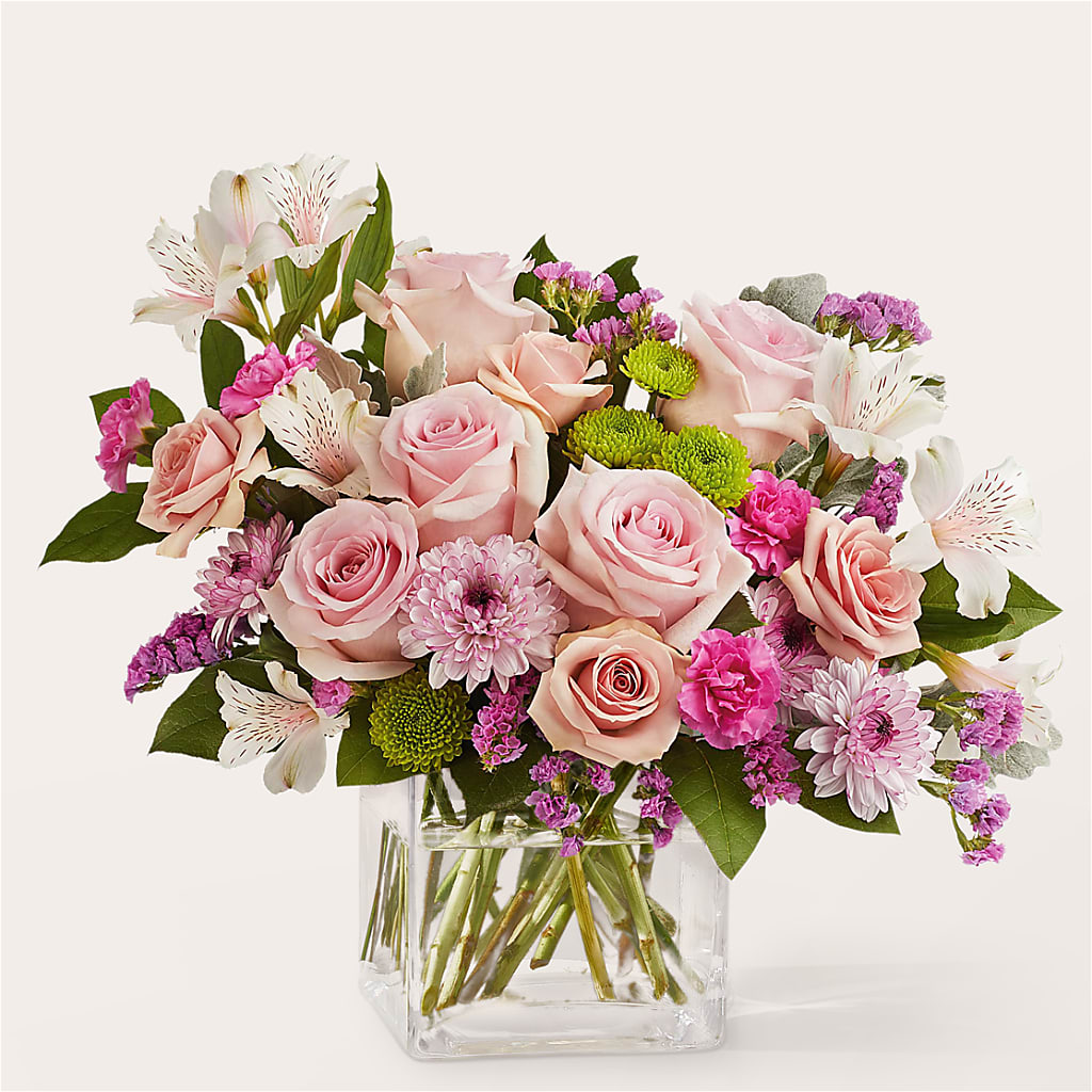 Pink Suede Bouquet – Gcg Flowers, Cary NC