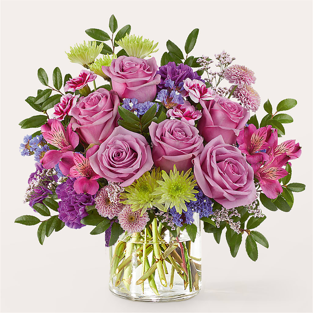 Glass Half Full Bouquet – Gcg Flowers, Cary NC