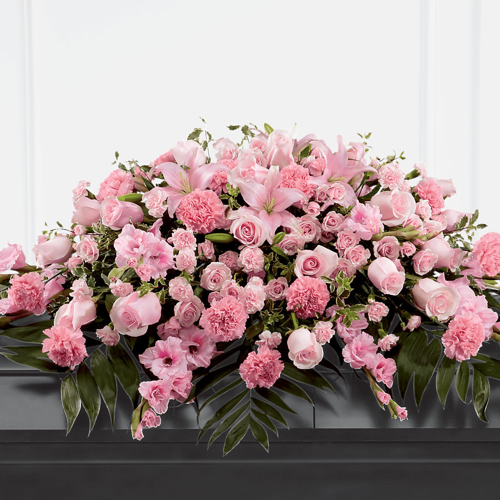 Garden of Comfort Casket Spray (Standard) – Gcg Flowers, Cary NC