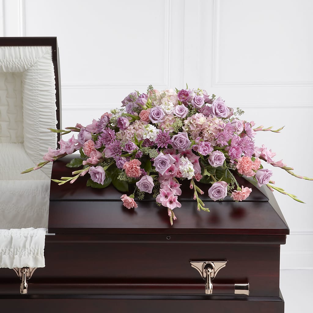 Immorata Casket Spray – Gcg Flowers, Cary NC