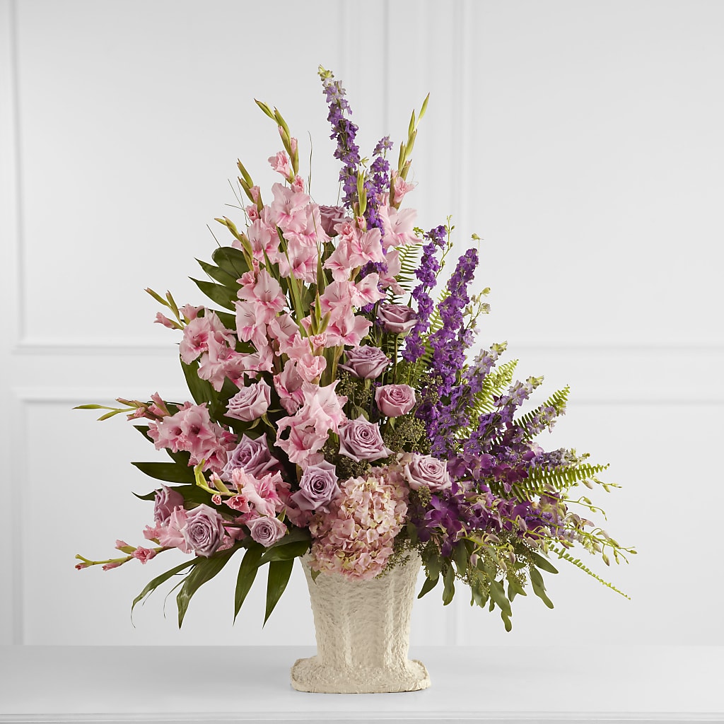 Flowing Garden Arrangement – Gcg Flowers, Cary NC