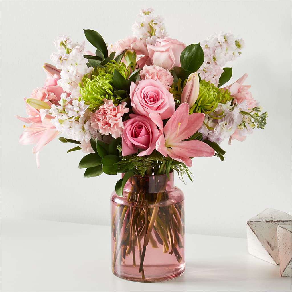 Pretty in Pink Bouquet – Gcg Flowers, Cary NC