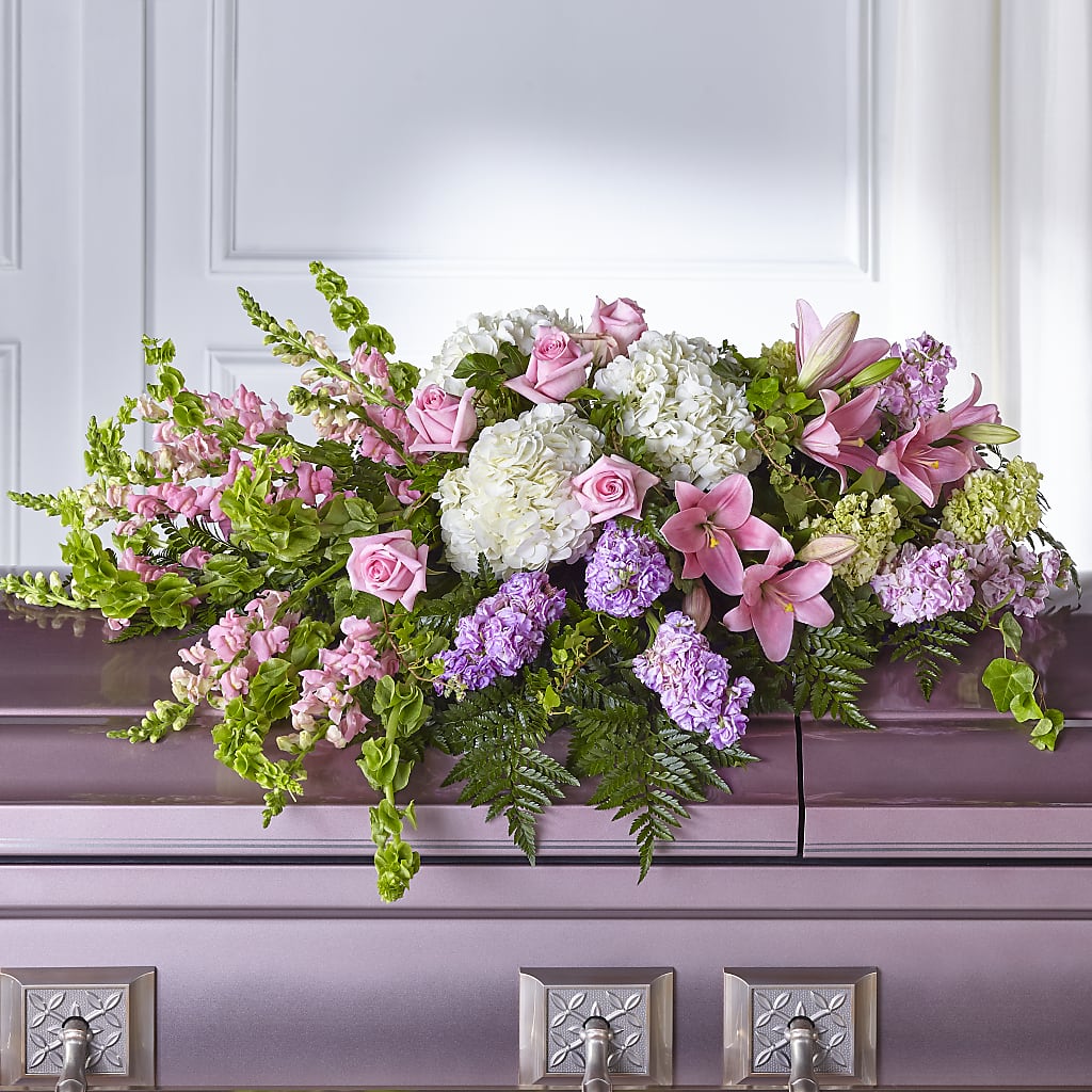 Life's Gratitude Casket Spray – Gcg Flowers, Cary NC