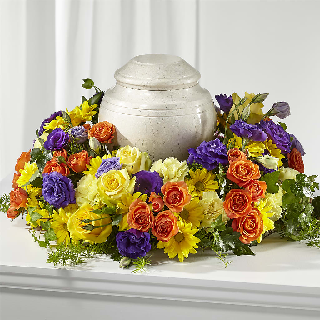 Blossoms of Remembrance Cremation Adornment – Gcg Flowers, Cary NC