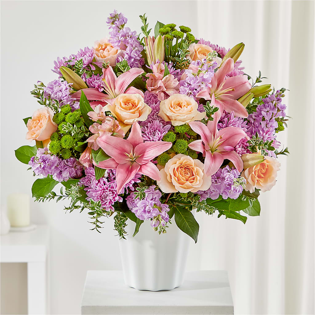 Supportive Embrace Tabletop Basket – Gcg Flowers, Cary NC