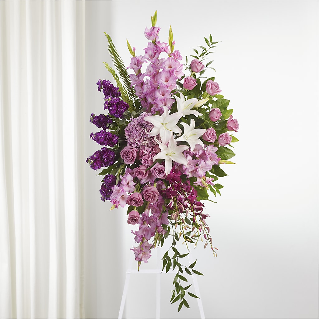 Never Alone Standing Spray – Gcg Flowers, Cary NC
