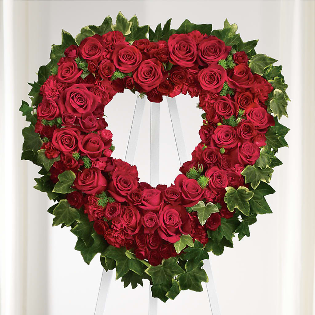 Wholehearted Standing Spray – Gcg Flowers, Cary NC