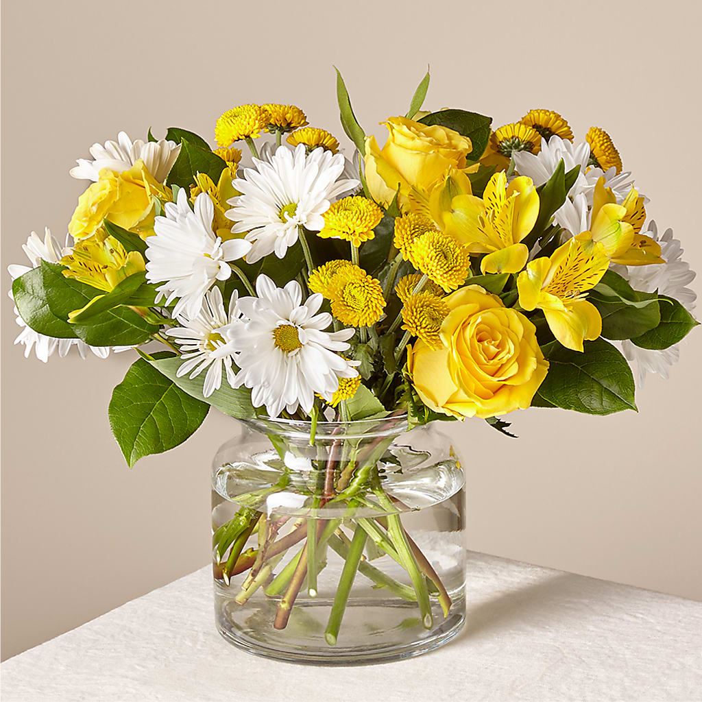 Sunny Sentiments Bouquet – Gcg Flowers, Cary NC
