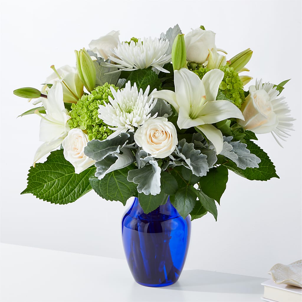 Snowy Dreams Bouquet – Gcg Flowers, Cary NC