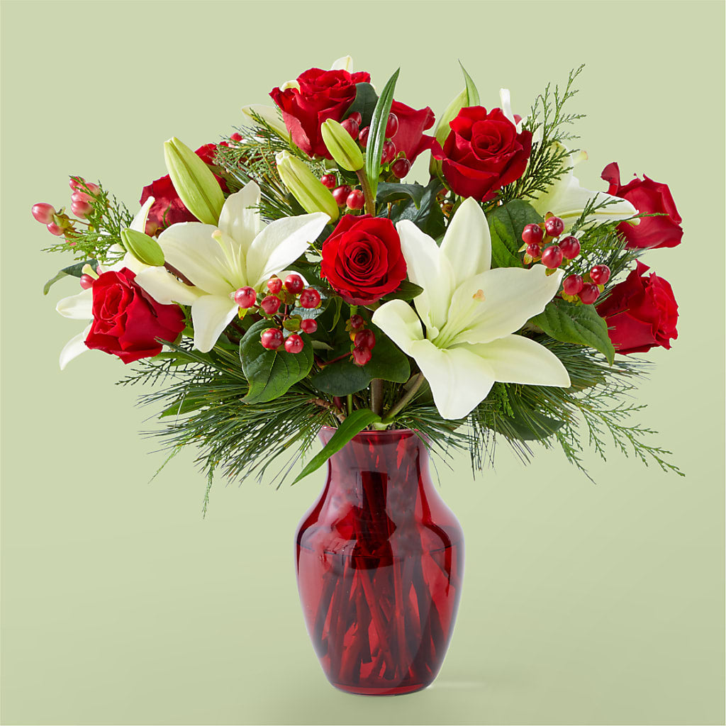 Evergreen Delight Bouquet – Gcg Flowers, Cary NC