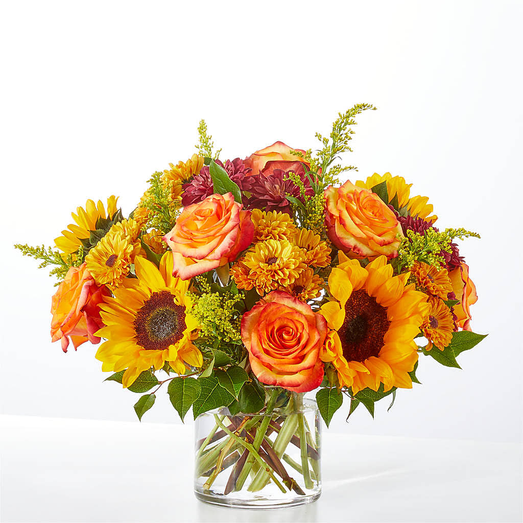 Flannel Scarf Bouquet – Gcg Flowers, Cary NC