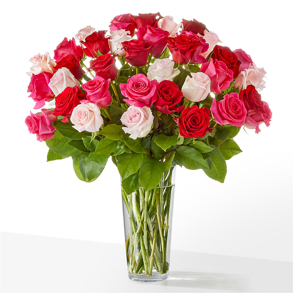 Charming Rose Bouquet – Gcg Flowers, Cary NC
