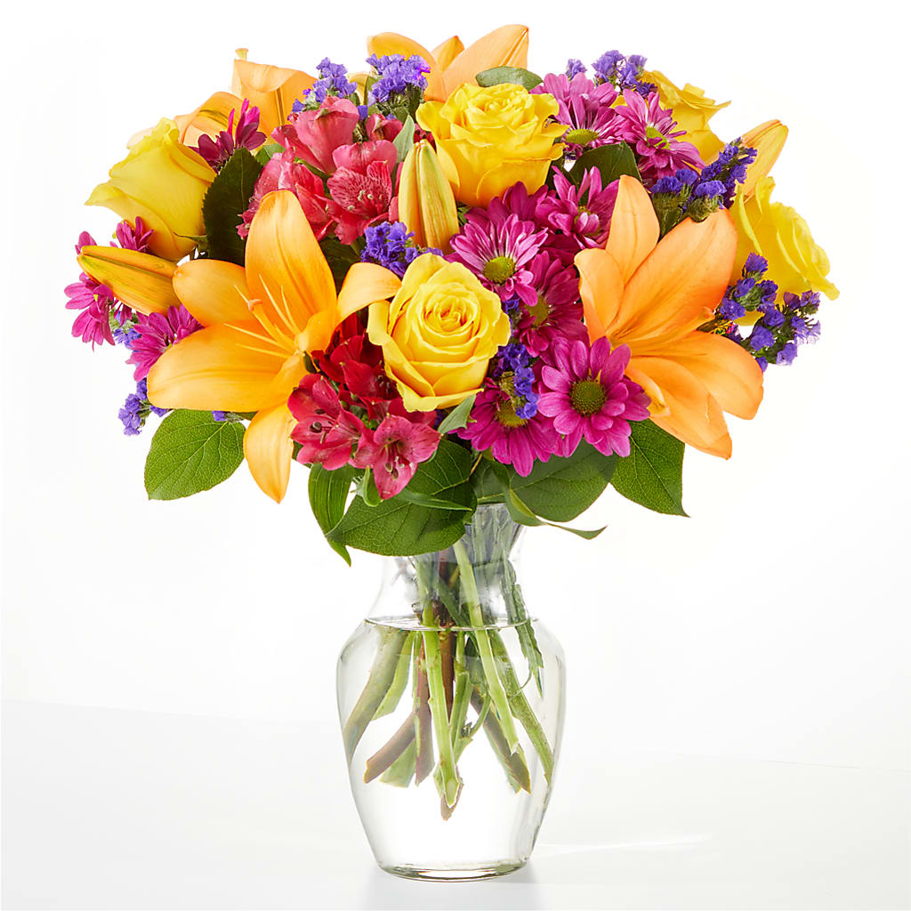 Colorful Visions Bouquet – Gcg Flowers, Cary NC