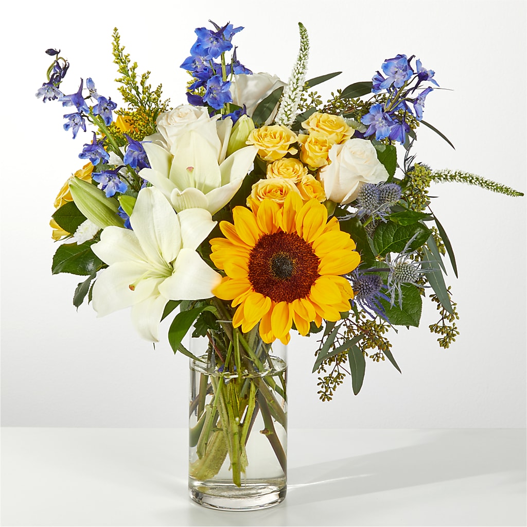 Wonderfully Sunny Bouquet – Gcg Flowers, Cary NC