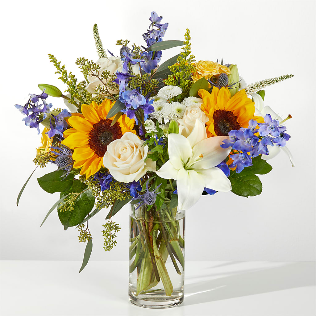 Wonderfully Sunny Bouquet – Gcg Flowers, Cary NC