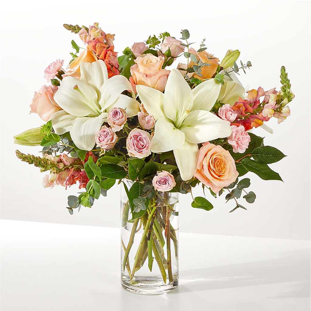 Grapefruit Splash Bouquet – Gcg Flowers, Cary NC