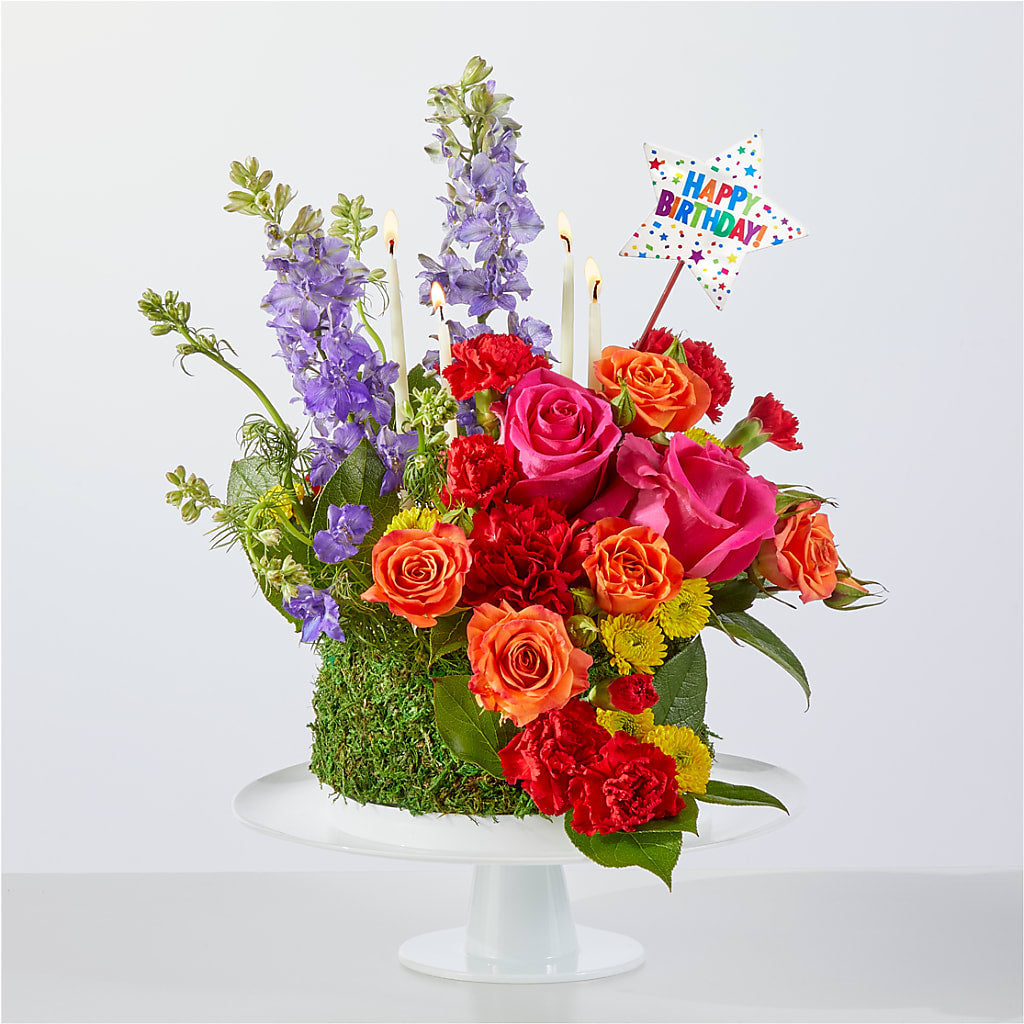 Best Year Yet Floral Cake – Gcg Flowers, Cary NC
