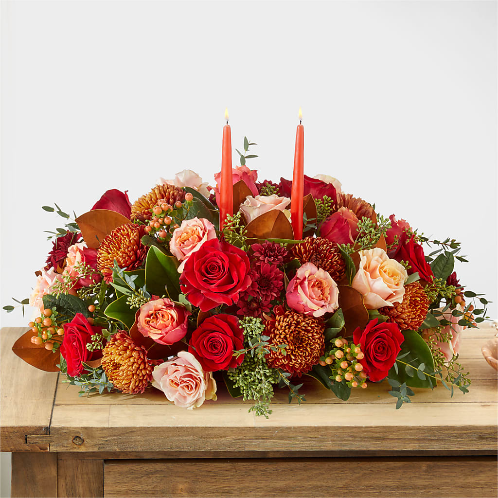 Gather Near Centerpiece – Gcg Flowers, Cary NC
