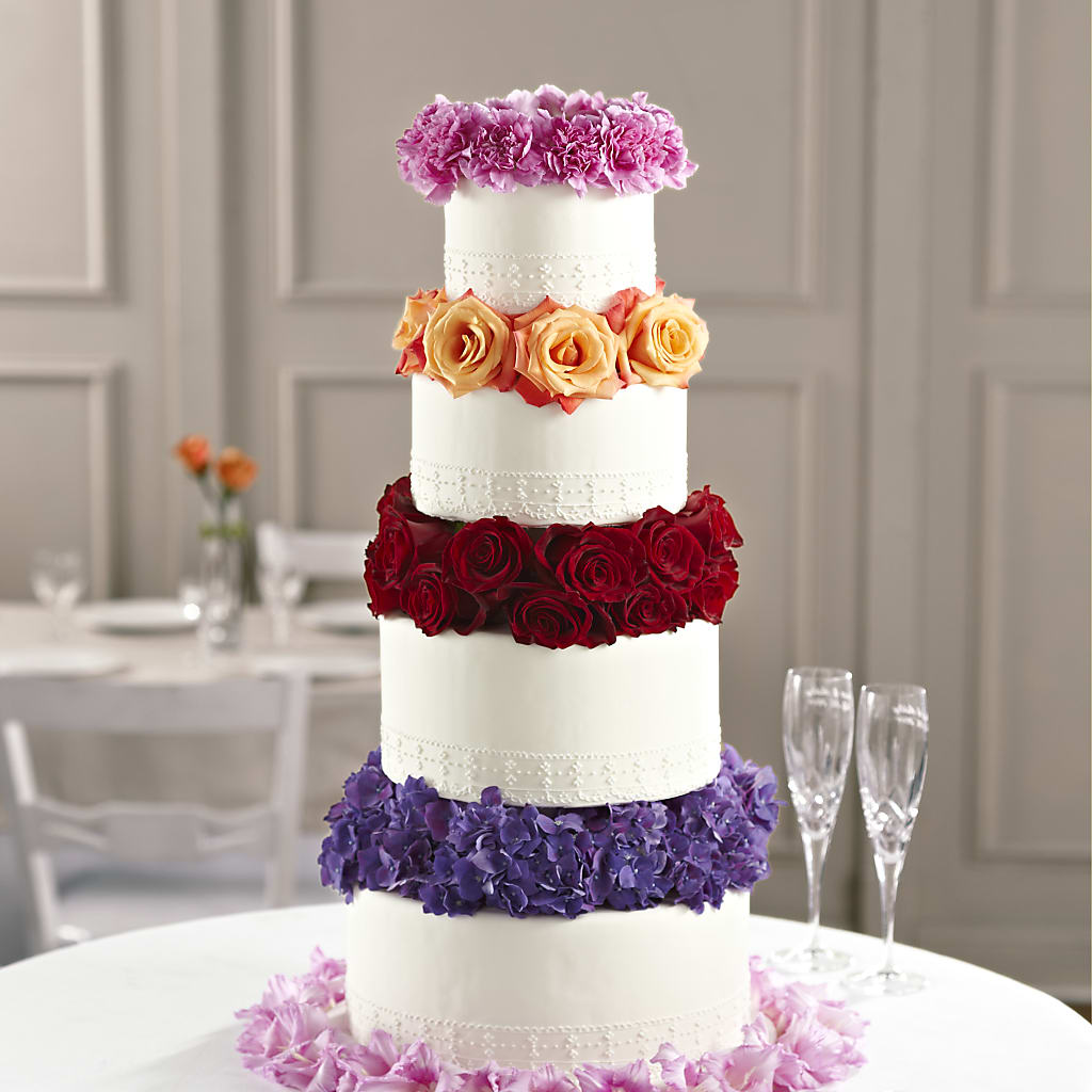 Infinite Love Cake Décor – Gcg Flowers, Cary NC