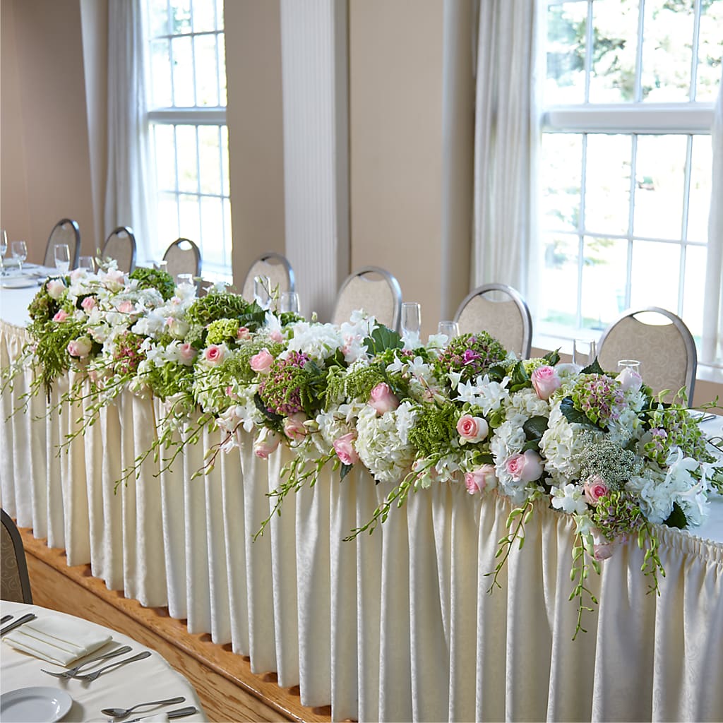 State of Joy Head Table Arrangement – Gcg Flowers, Cary NC