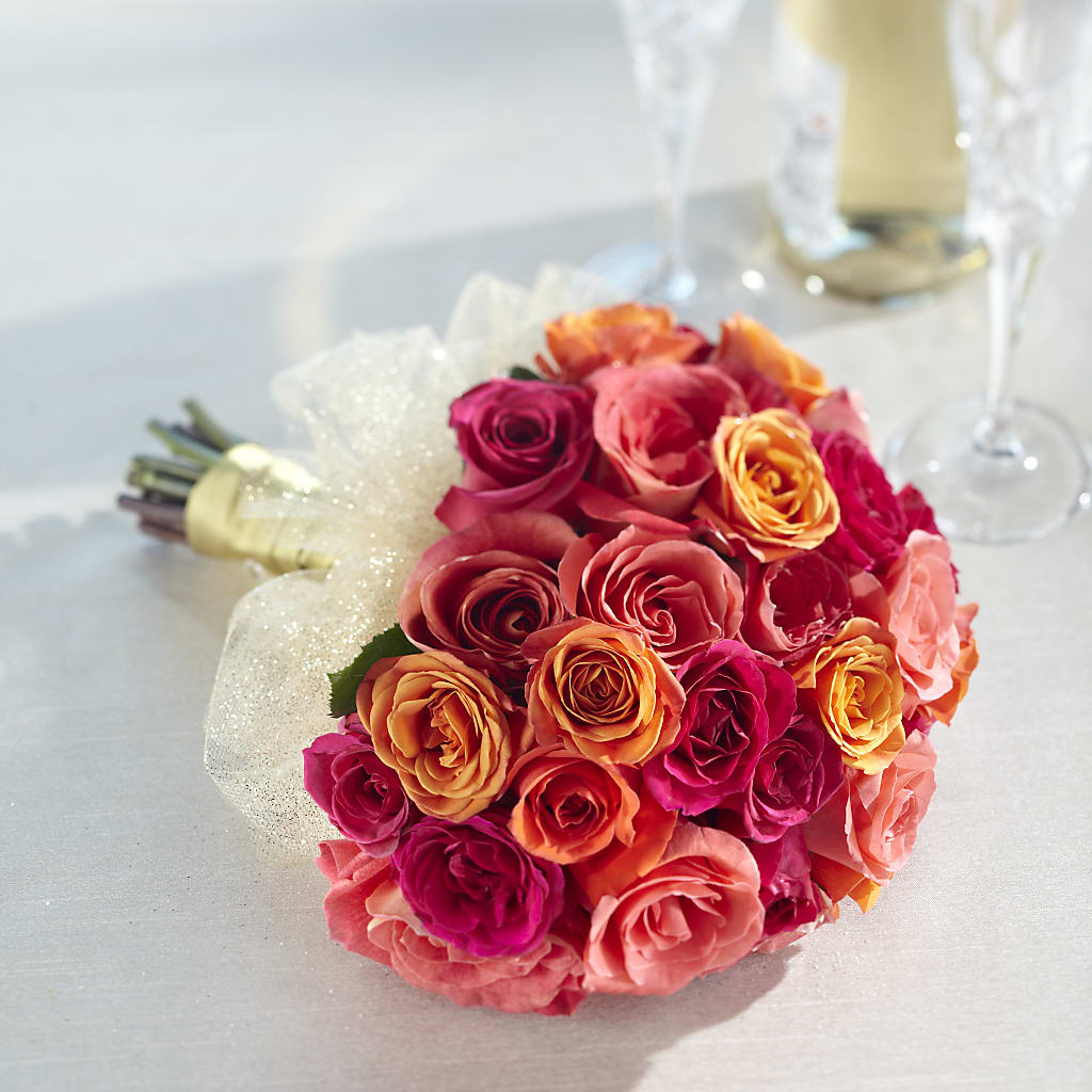 Sweet Roses Bouquet – Gcg Flowers, Cary NC