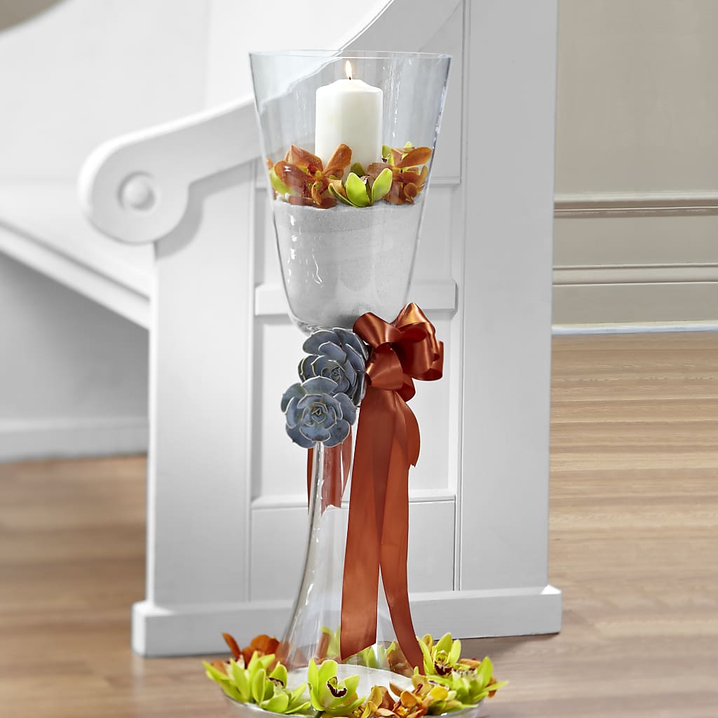 Matrimony Pew Decor – Gcg Flowers, Cary NC