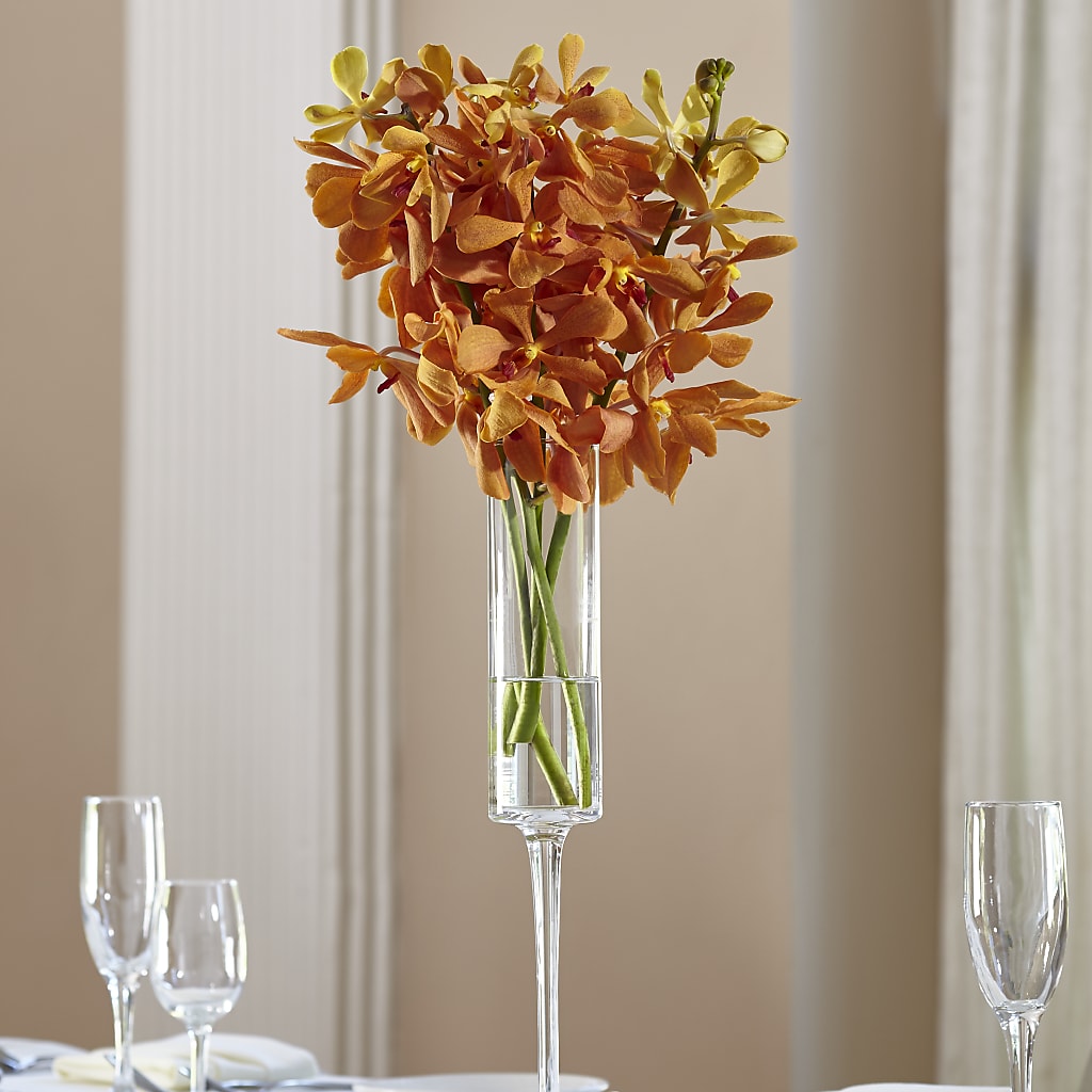 Orange Mokara Bouquet – Gcg Flowers, Cary NC