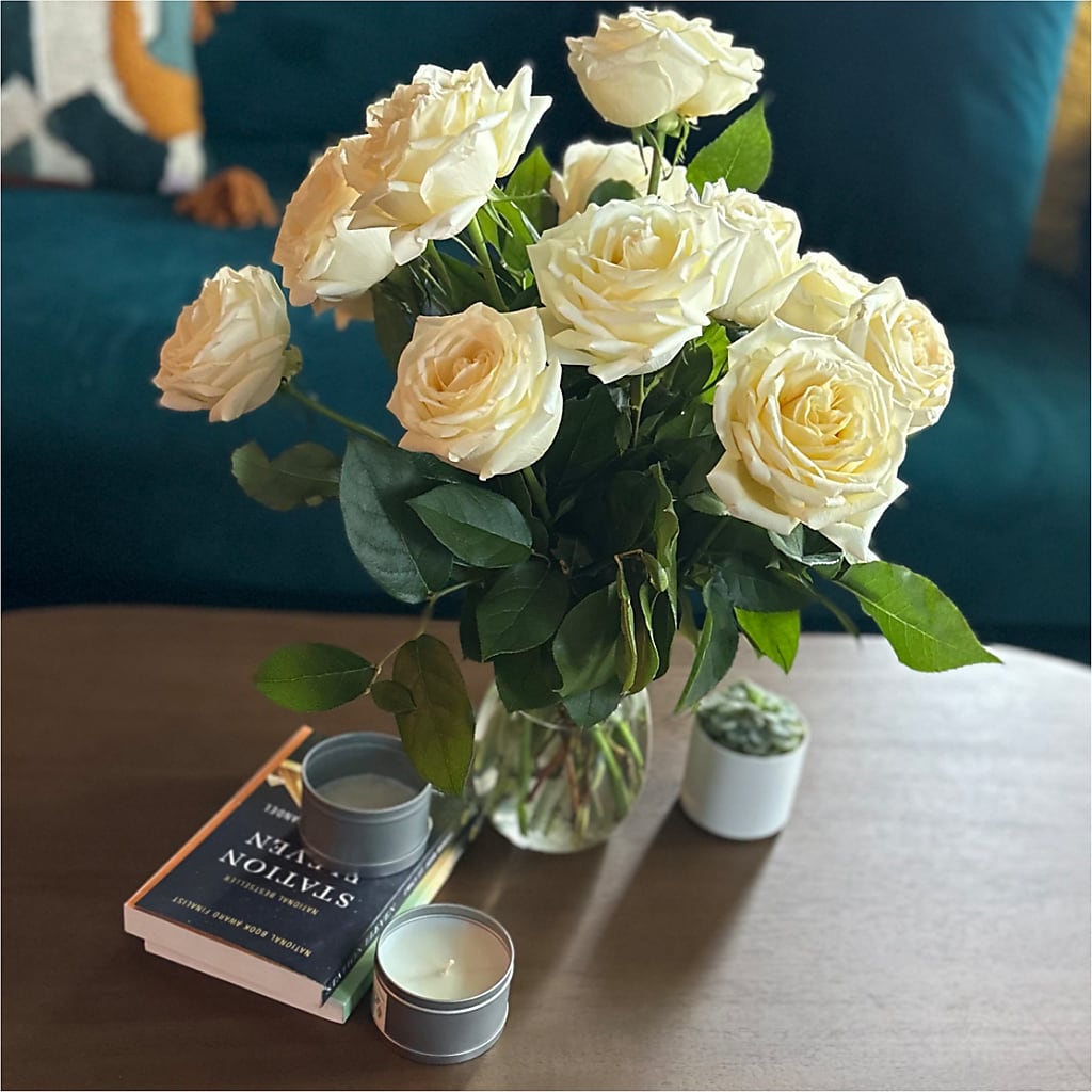 Long Stem Yellow Rose Bouquet –  Gcg Flowers, Cary NC