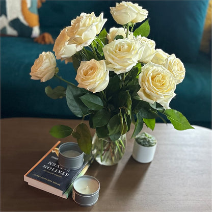 Long Stem Yellow Rose Bouquet –  Gcg Flowers, Cary NC