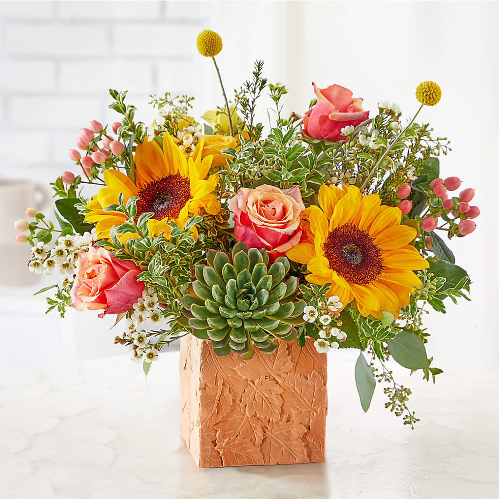 Sunflower Season Bouquet –  Gcg Flowers, Cary NC