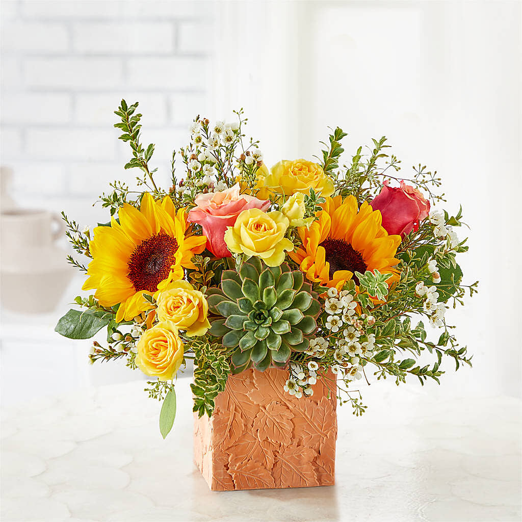 Sunflower Season Bouquet –  Gcg Flowers, Cary NC