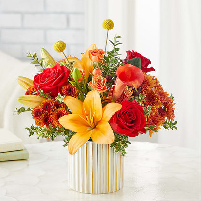 Scarlet Skies Bouquet –  Gcg Flowers, Cary NC